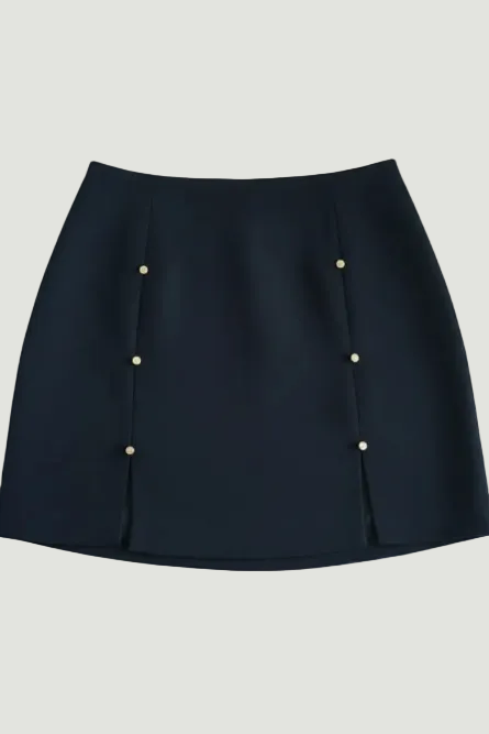 Crystal High-Waist Skirt Moniique Brand