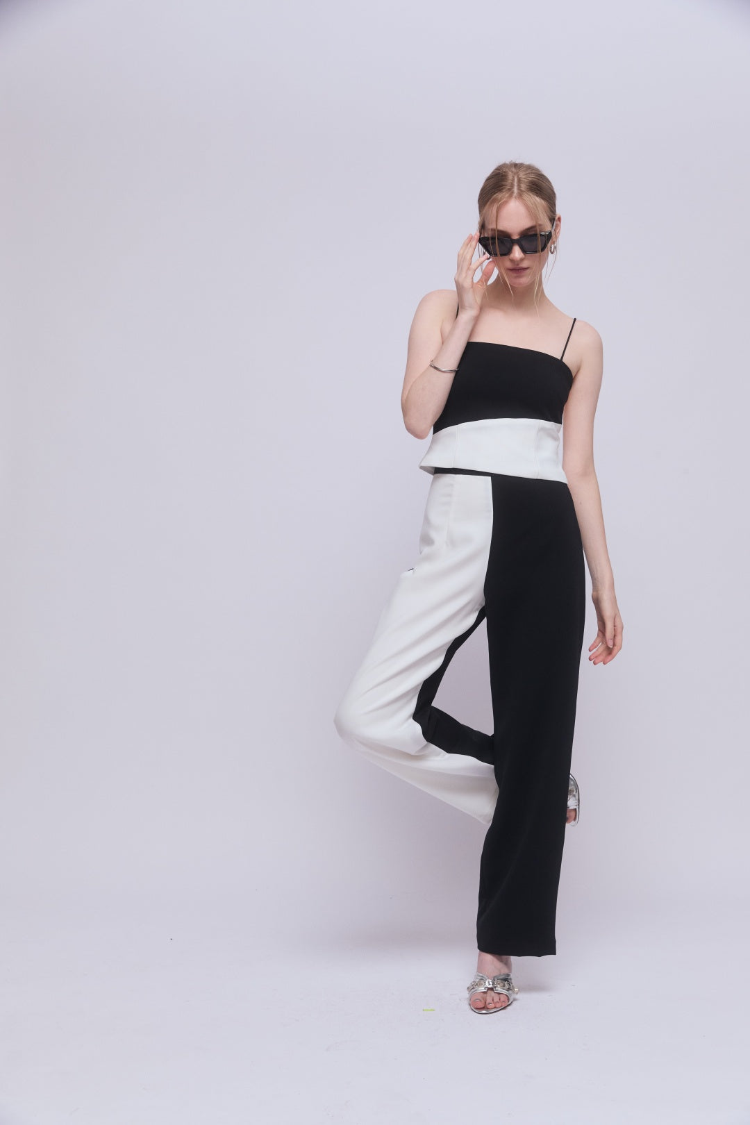 Olesya Crop Top & Olesya Pants Black